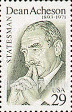 FindYourStampsValue: DEAN ACHESON