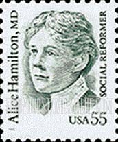 FindYourStampsValue: ALICE HAMILTON, M.D. - Great Americans