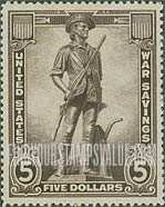 FindYourStampsValue: WAR SAVINGS - Minute Man