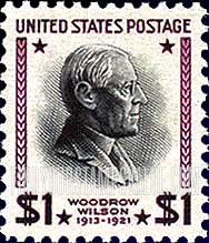 FindYourStampsValue: PRESIDENTIAL ISSUE - Woodrow Wilson