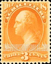FindYourStampsValue: AGRICULTURE - George Washington