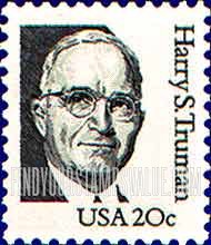 FindYourStampsValue: HARRY S TRUMAN - Great Americans