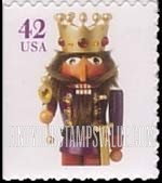 FindYourStampsValue: HOLIDAY NUTCRACKERS - King, Self-Adhesive Booklet Stamp