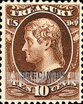 FindYourStampsValue: TREASURY - Thomas Jefferson