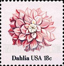 FindYourStampsValue: FLOWERS - Dahlia