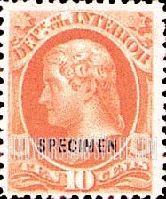 FindYourStampsValue: INTERIOR - Thomas Jefferson