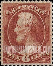 FindYourStampsValue: ABRAHAM LINCOLN - Re-engraved
