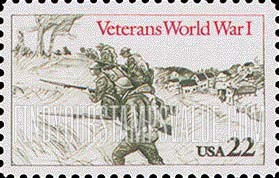 FindYourStampsValue: WORLD WAR I VETERANS