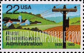 FindYourStampsValue: RURAL ELECTRIFICATION ADMINISTRATION