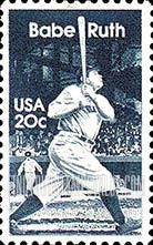 FindYourStampsValue: GEORGE HERMAN "BABE" RUTH