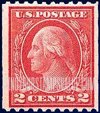 FindYourStampsValue: GEORGE WASHINGTON, Coil Stamp