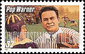 FindYourStampsValue: POP WARNER - Football Coaches