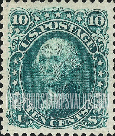 FindYourStampsValue: GEORGE WASHINGTON - Re-issue