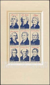 FindYourStampsValue: AMERIPEX '86 - Presidents