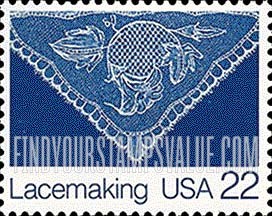 FindYourStampsValue: FOLK ART - Lacemaking
