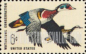 FindYourStampsValue: WATERFOWL CONSERVATION - Wood Ducks