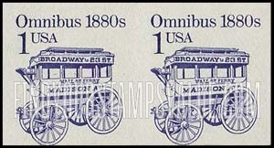 FindYourStampsValue: OMNIBUS 1880s - Transportation, Coil Stamps