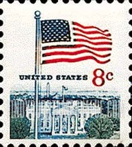 FindYourStampsValue: FLAG AND WHITE HOUSE
