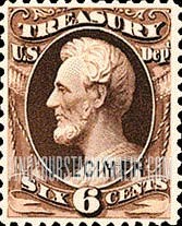 FindYourStampsValue: TREASURY - Abraham Lincoln