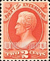 FindYourStampsValue: INTERIOR - Andrew Jackson