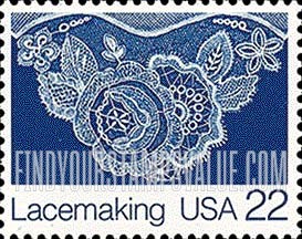 FindYourStampsValue: FOLK ART - Lacemaking