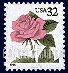 FindYourStampsValue: ROSE - Flora and Fauna, Self-adhesive Booklet stamp