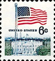 FindYourStampsValue: FLAG AND WHITE HOUSE