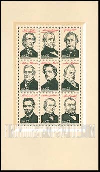 FindYourStampsValue: AMERIPEX '86 - Presidents II