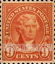 FindYourStampsValue: THOMAS JEFFERSON