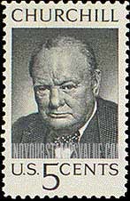 FindYourStampsValue: WINSTON CHURCHILL