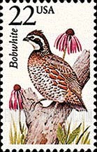 FindYourStampsValue: BOBWHITE - North American Wildlife