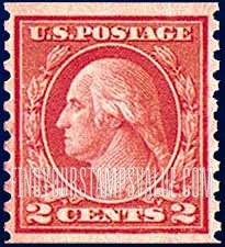 FindYourStampsValue: GEORGE WASHINGTON, Coil Stamp