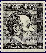 FindYourStampsValue: ABRAHAM LINCOLN, Coil Stamp - Prominent Americans