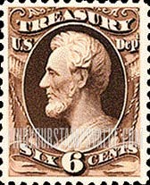 FindYourStampsValue: TREASURY - Abraham Lincoln