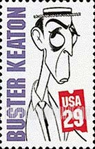 FindYourStampsValue: BUSTER KEATON - Silent Screen Stars
