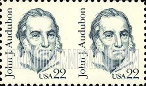 FindYourStampsValue: JOHN J. AUDUBON - Great Americans