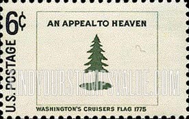 FindYourStampsValue: HISTORIC FLAGS - Washington's Cruisers, 1775