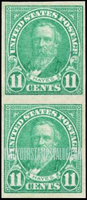 FindYourStampsValue: RUTHERFORD B. HAYES