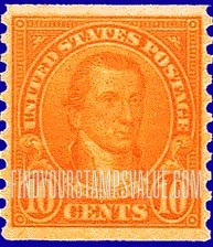 FindYourStampsValue: JAMES MONROE, Coil Stamp