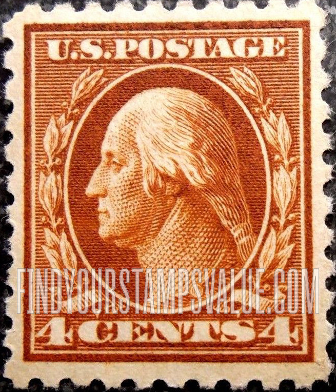 FindYourStampsValue: GEORGE WASHINGTON