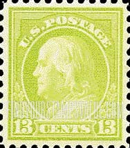 FindYourStampsValue: BENJAMIN FRANKLIN