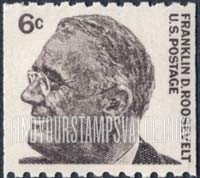 FindYourStampsValue: FRANKLIN D. ROOSEVELT, Coil Stamp - Prominent Americans