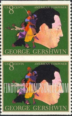 FindYourStampsValue: GEORGE GERSHWIN - American Arts