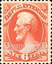 FindYourStampsValue: INTERIOR - Abraham Lincoln