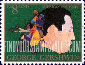 FindYourStampsValue: GEORGE GERSHWIN - American Arts