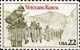 FindYourStampsValue: KOREAN WAR VETERANS