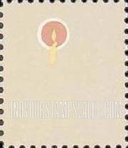 FindYourStampsValue: RUSH LAMP AND CANDLE HOLDER - Americana Issue