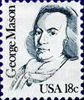 FindYourStampsValue: GEORGE MASON - Great Americans