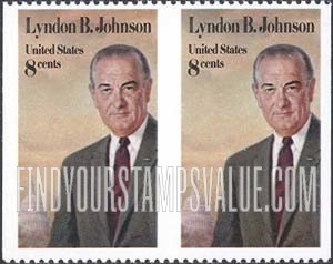 FindYourStampsValue: LYNDON B. JOHNSON