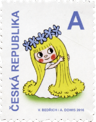 Fairy Amálka as a symbol of everyone’s childhood! New fairy-tale stamp released by Czech Post